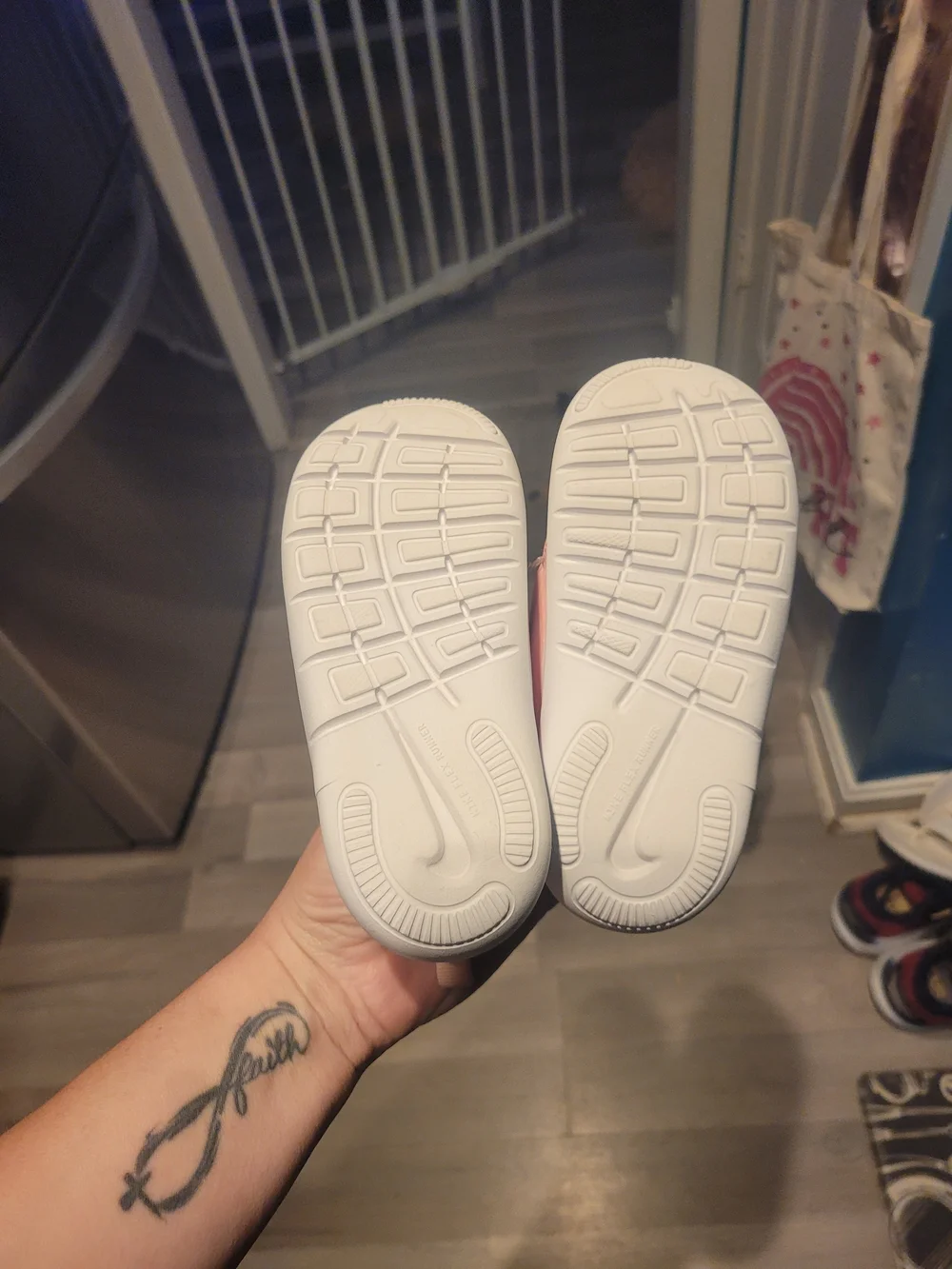 Nike Kids Pink Slip-On Athletic Shoes Size 9c Toddlers